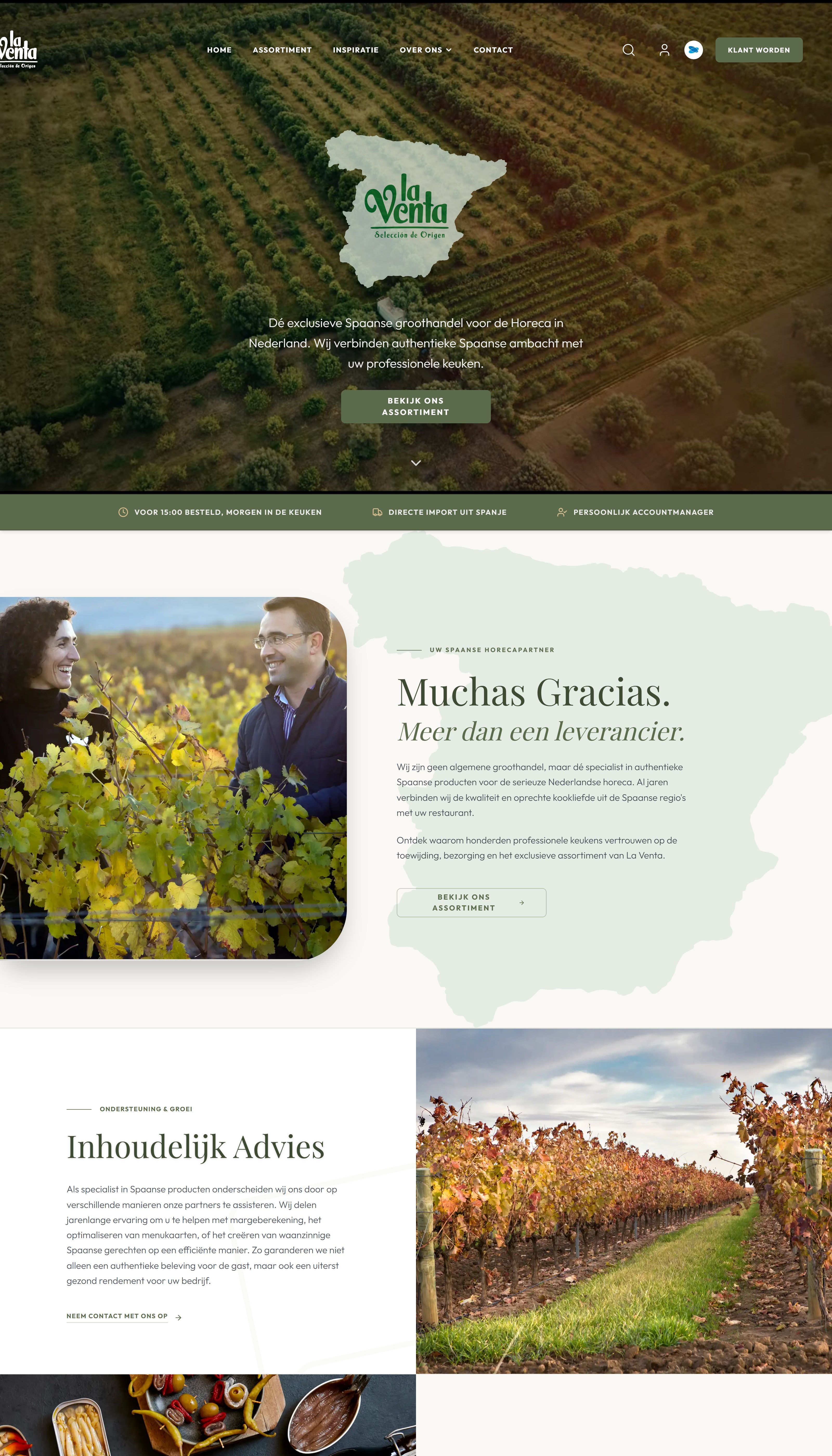 La Venta Live Website Preview
